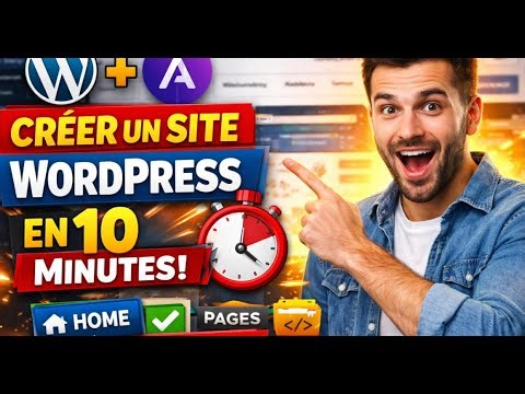 “Créer un site WordPress complet en 10 minutes – Sans coder ! [Servidox]”