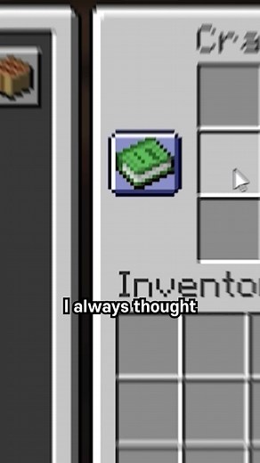 Understanding the Recipe Book Item in Minecraft
