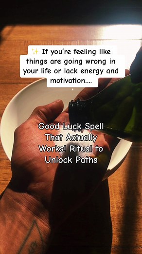 Good Luck Spell That Actually Works! Ritual to Unlock Paths #goodluckspells #spellcastingforclients #spellcasting #spellcasters #roadopenerspell #spellsandhexes #spells #spellsthatwork #spellspellspell #spellsandcurses #witchcraft #withcrafttiktok #witchtok #malewitch #removeblackmagic #removenegativeenergy #banishingspell #cleansingspell #cleansingtips #cleansingritual #cleansingenergy #spirituality #moneyspell #moneyspellsthatwork #spellcastingservices #voodoo #hoodoo #manifestation #easyspell