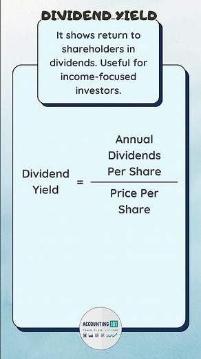 Dividend Yield Formula
