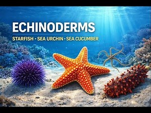 Echinoderms in Zoology | Anisha Sharma