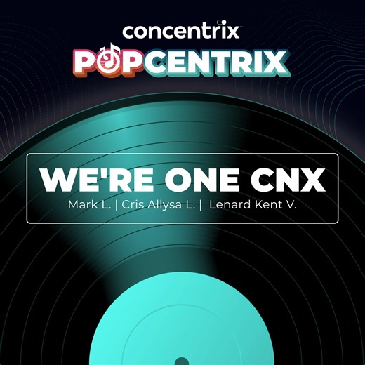 25K views · 2.5K reactions | Here’s one of our Top 10 songs at Popcentrix: The Concentrix Culture Songwriting Contest! Before we announce the winner, help us with a Special Award for Fan Favorite! Listen and ❤️ this entry titled "We're One CNX" if you want it to win the Fan Favorite Special Award. | Concentrix | Facebook