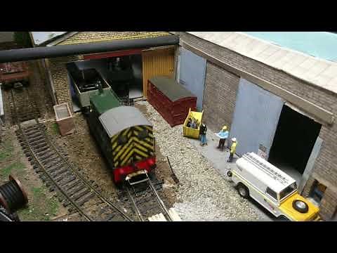 Shunting a Shoebox Model Railway