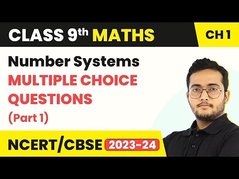 Number Systems - Multiple Choice Questions (Part 1) | Class 9 Maths Chapter 1