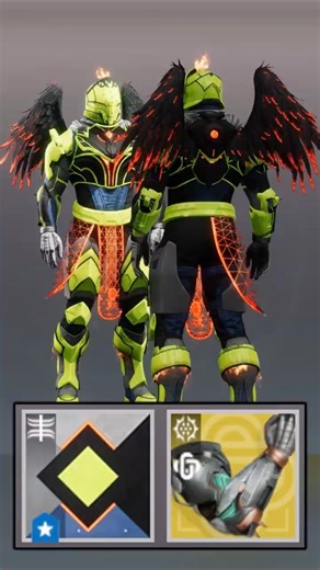 Destiny 2 Titan Fashion Exotic Stronghold Gauntlets Augmented Auspice "Silkworm Weave" Shader.