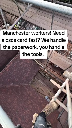 Manchester workers! Need a cscs card fast? We handle the paperwork, you handle the tools. 🏗️ #manchester #healthandsafety #london🇬🇧 #ukconstruction #construction