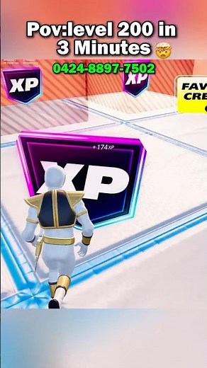 The Currently Best XP Map for leveling up fast in Fortnite🤯