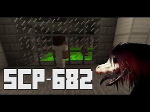 SCP-682 Minecraft Containment Breach [Hard-to-Destroy Reptile]