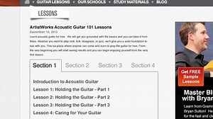 113K views · 898 reactions | The best free acoustic guitar lessons online, completely free! Get started in less than a minute! | ArtistWorks | Facebook