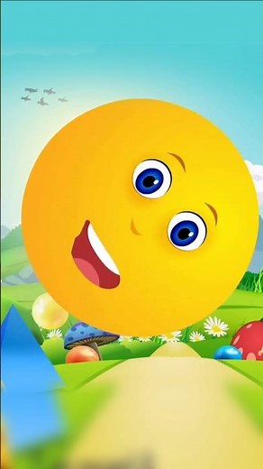 I'm circle I'm circle i go round & round & round #shapesongs #nurseryrhymes #singalong #kidssongs