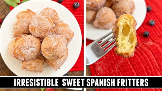 Sweet Spanish fritters: Irresistible buñuelos de viento recipe