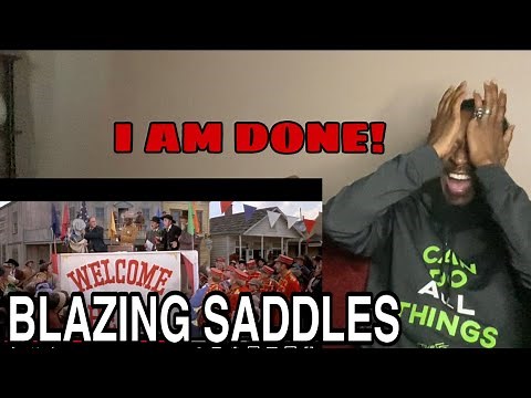 BLAZING SADDLES “NEW SHERIFF” | REACTION