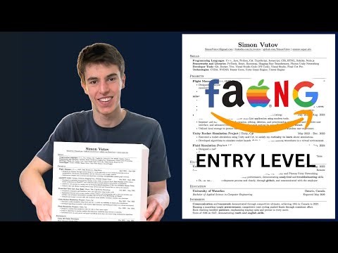 Entry-Level Software Engineer Resume Tips: Get hired by FAANG Companies!