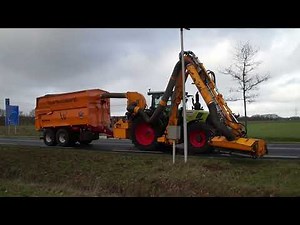 BERM MAAIEN MAAI/ZUIG COMBI VAN DER WEERD GRAFHORST BV FENDT CLAAS HERDER
