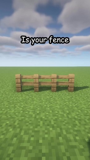 Simple Minecraft Fence Tutorial and Design Ideas