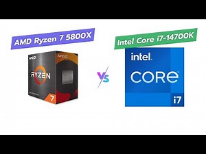 🔥 AMD Ryzen 7 5800X vs Intel i7-14700K - Which CPU is Better? 🤔