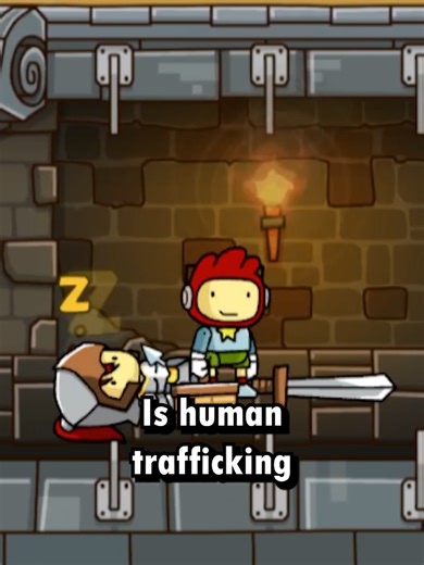 Pink Hungry Forklift Ball Lift Fork | Day 5 of Top Comment Challenge #nostalgia #scribblenauts #challenge #gaming #fyp