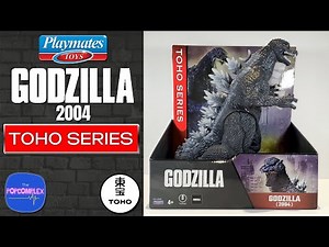 Playmates Toys 11" Godzilla (2004) Toho Series Figure Unboxing & Review | The PopComplex