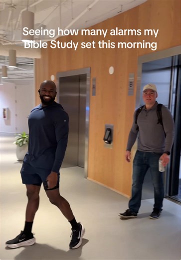 Seeing how many alarms guys in my Bible Study set this morning | bible study
