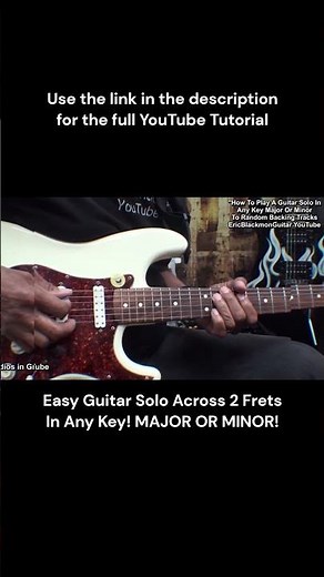 EASILY SOLO IN ANY KEY ON GUITAR! Lesson Preview - FULL LESSON ‪@EricBlackmonGuitar‬