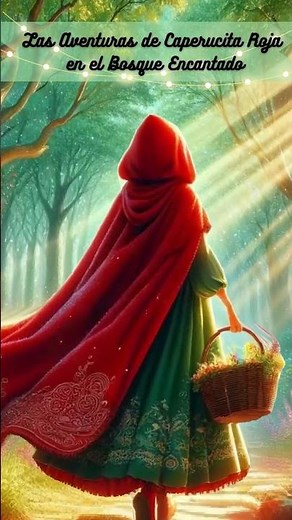 Las Aventuras de Caperucita Roja en el Bosque Encantado - Cuentos Infantiles para Niños en Español