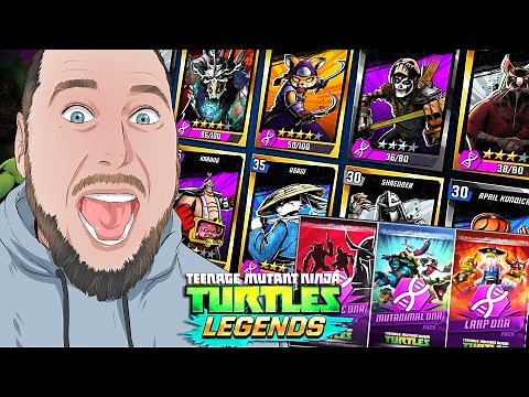 GETTING ALL THE TURTLES DNA Teenage Mutant Ninja Turtles LEGENDS Episode 103