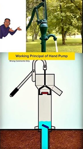 How This Hand Pump Actually work🤯 #shorts