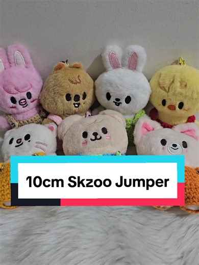10cm skzoo Jumpers are definitely gorgeous, stunning, you name it 🤭 @Stray Kids #straykids #skzoo #skzooclothes #crochet #fyp