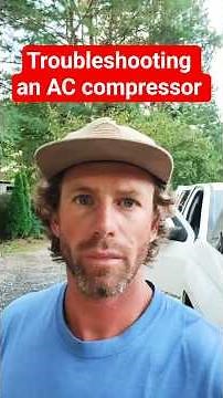 Testing to see if your AC compressor is bad! #chevy #duramax #fix #diy