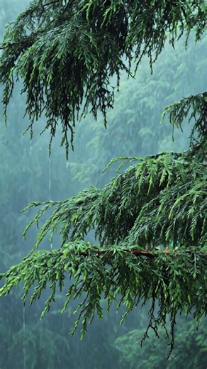 숲속에서 듣는 편안한 빗소리, sleep rain sound #rain #rainyday #rainasmr #relaxing #relaxingsounds