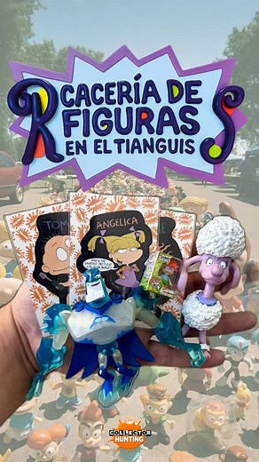 😳📼 ¡Salieron figuras ULTRA raras de Rugrats y una figura exclusiva retro! Hoy la nostalgia se desató con piezas que casi nunca aparecen en el tianguis 😱🔥 🔹 Carlitos – Rugrats (Mini Brands, 2020) Una mini figura súper detallada del buen Carlitos, parte de la línea Toy Mini Brands. ¡Perfecta para cualquier fan de Nickelodeon! 🔹 Cartas Rugrats – Topps (1993) Cartas vintage originales de la primera colección de Rugrats por Topps. ¡Pura vibra noventera y arte clásico que ya no se ve! 📼✨ 🔹 Man
