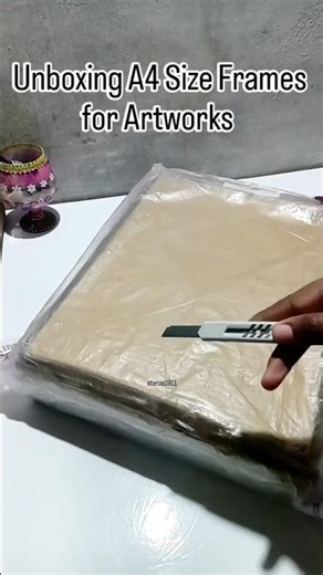 Best Budget-Friendly Frames for Sketches? ✍️ #unboxing #frame #artwork #shorts #trending