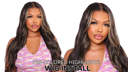Flawless Soft Highlights Wig Install Tutorial Start to Finish