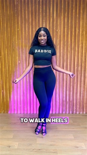 How to walk in heels 101 👠 #beginners #tutorial #walkinginheels #fyp