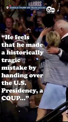 Donald Trump's Truth Social post after Kamala Harris picked Tim Walz as her VP