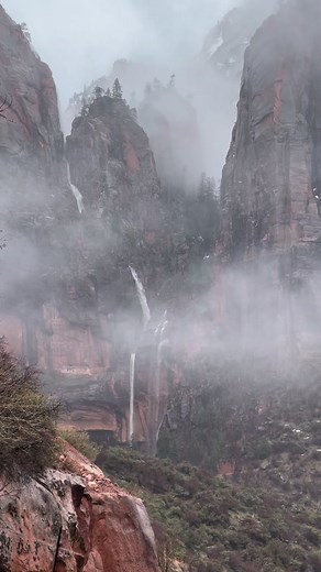 185K views · 7.2K reactions | What a difference one day can make! Conditions can change quickly at Zion National Park. make sure to always check the weather forecast and plan like a park ranger before heading out. | Zion National Park | Facebook