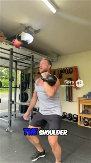 Kettlebell Push Press: Master This Powerful Exercise #shorts