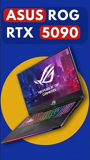 ASUS ROG RTX 5090 + Ryzen 9 – World’s Most Powerful Gaming Laptop in 2025!