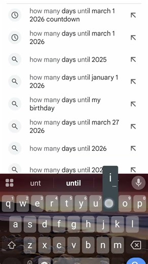 how many days until march 1 2026 countdown
