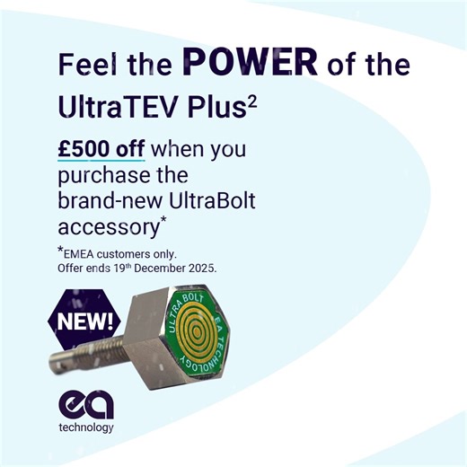 𝗦𝘁𝗶𝗹𝗹 𝘁𝗵𝗶𝗻𝗸𝗶𝗻𝗴 𝗮𝗯𝗼𝘂𝘁 𝗼𝘂𝗿 𝗪𝗶𝗻𝘁𝗲𝗿 𝗦𝗽𝗲𝗰𝗶𝗮𝗹? ❄️ There’s still time to save £𝟱𝟬𝟬 𝗼𝗻 𝘁𝗵𝗲 𝗨𝗹𝘁𝗿𝗮𝗧𝗘𝗩 𝗣𝗹𝘂𝘀𝟮 when you purchase the 𝗯𝗿𝗮𝗻𝗱-𝗻𝗲𝘄 𝗨𝗹𝘁𝗿𝗮𝗕𝗼𝗹𝘁. Together, they make partial discharge detection faster, smarter, and more reliable, helping you stay ahead of costly downtime and keep your HV assets performing at their best. Don’t miss out - request a quote today: https://eu1.hubs.ly/H0p_QWs0 If you’re interested in electrical asset m