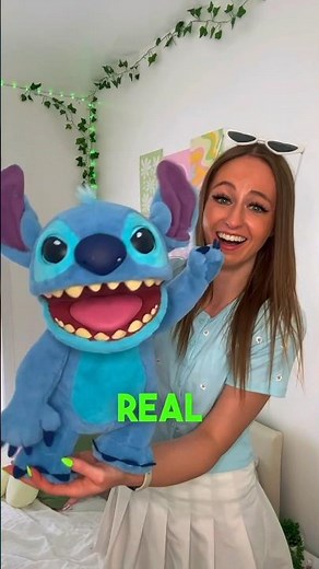 AD UNBOXING THE NEW *REAL* FX DISNEY STITCH EDITION!!*😱🌴✨(100+ LIFELIKE INTERACTIONS?!🫢) #Shorts