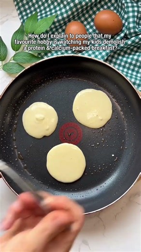 3 Ingredient Protein Pancakes | Baby Led Weaning Recipe | BLW Recipe #blw #babyledweaningrecipes