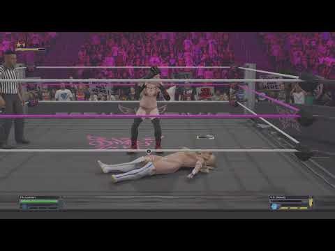 WWE 2K24: Tifa Lockhart Vs VV (Super Nasty Low blow match)