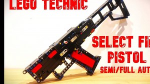 [搬运/乐高/教程]Lego Technic SELECT FIRE Pistol Instruction