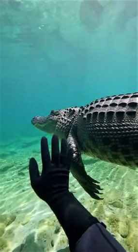 Alligator Inches Away 😱 | POV Extreme Close Encounter