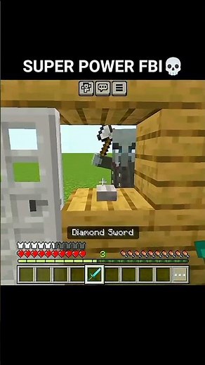 minecraft super power FBI 🤯