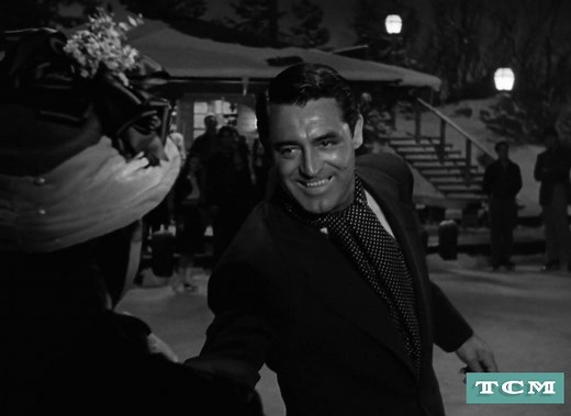 It isn't the holiday season without Cary Grant's ice skating. | Turner Classic Movies: TCM