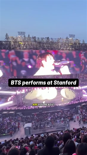 BTS is here and so is the Army! Here’s a look inside the concert at Stanford Stadium. They’re performing three sold out shows there. BTS announced a break in 2022 to pursue solo projects and fulfill their mandatory service in the Korean military. Now, the superstar boy band is back. More to come on @NBC Bay Area at 11. #bts #btsarmy #ca #california #kpop