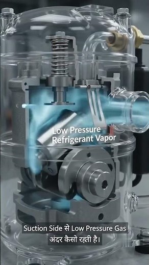 How Do Suction and Discharge Work Inside an AC Compressor