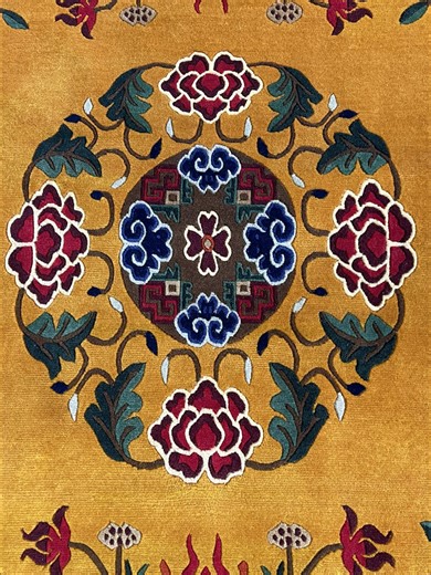 New Arrival Gamala Carpet in Yellow - 6x9 Feet